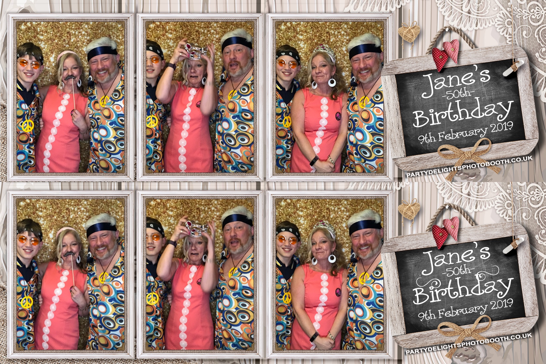Jane’s 50th - Prints | View more photos from the event at gallery.partydelightsphotobooth.co.uk/u/PartyDelightsPhotoBooth/Jane’s-50th-Prints